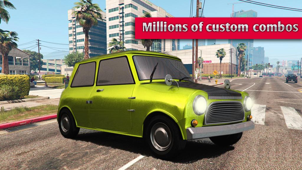 Mr-bean hill climb racing