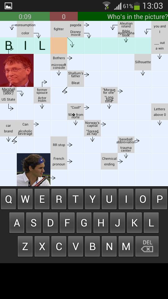 Arrow Crossword Light