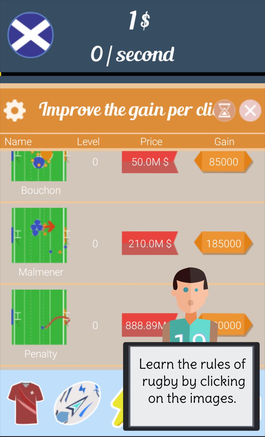Rugby World Cup Clicker