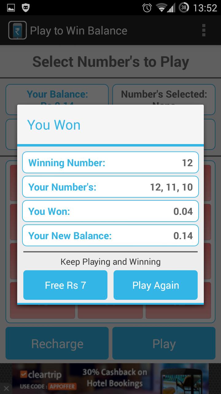 Play to Win Balance