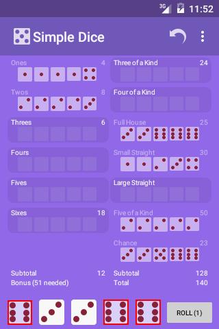 Simple Dice Free