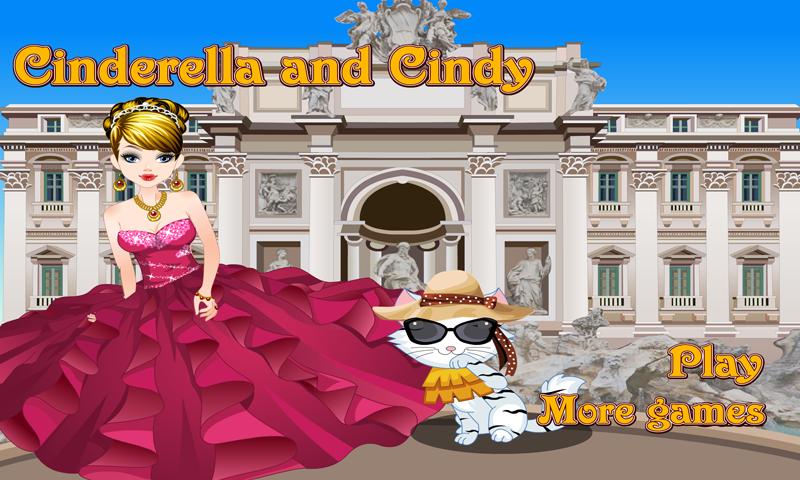 Princess Cinderella and Cindy