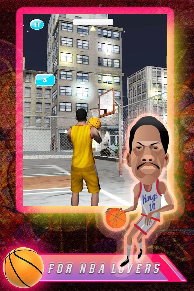 3D Basketball stars shot 2016