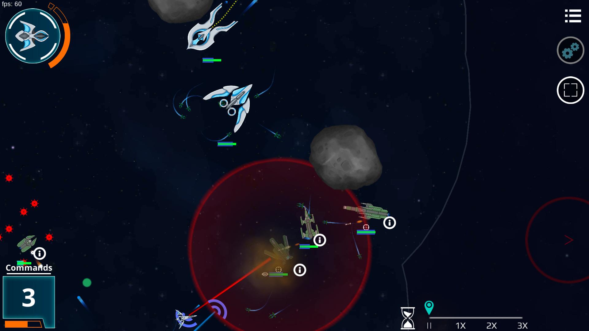 Galaxy of Iron - Starship RTS