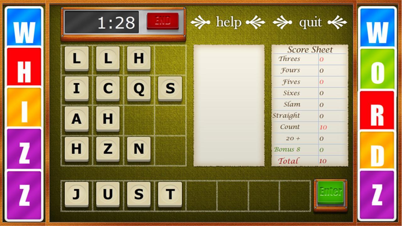 Whizz Wordz Free Edition