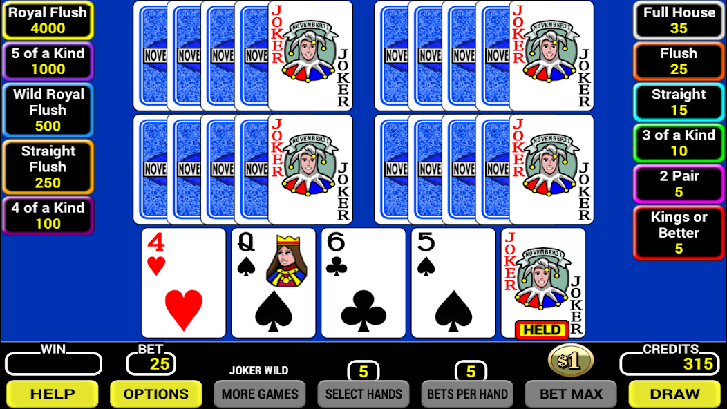 Five Play Poker