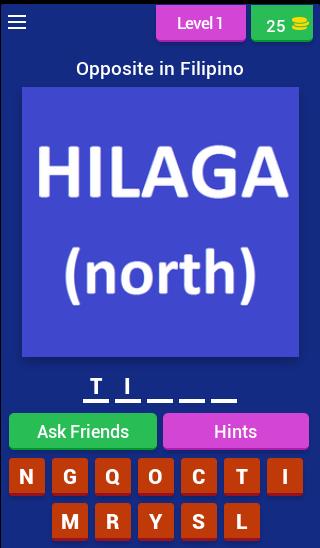 Pinoy Antonym Quiz