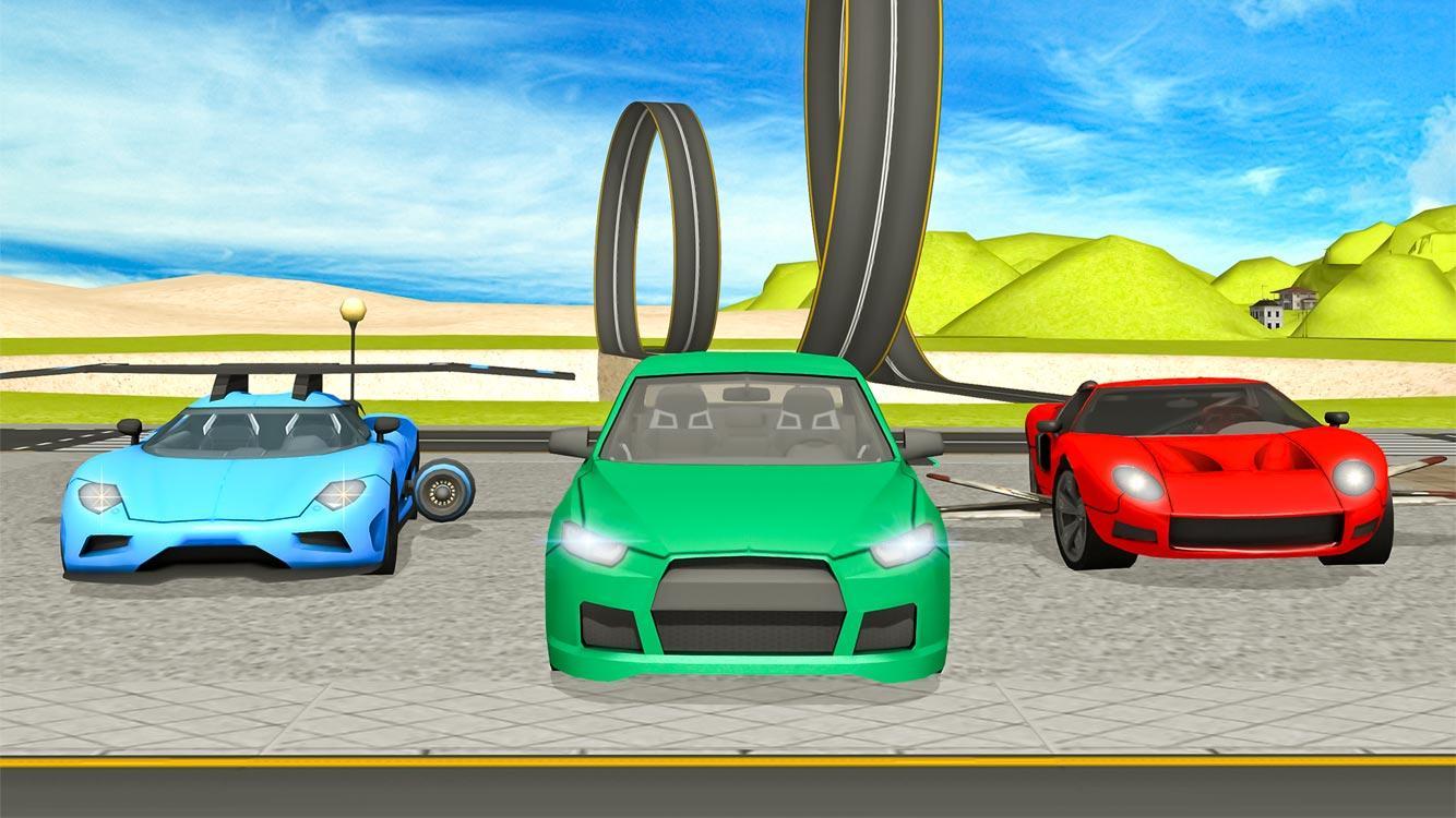 Flying Car- Vehicle Driving 3d