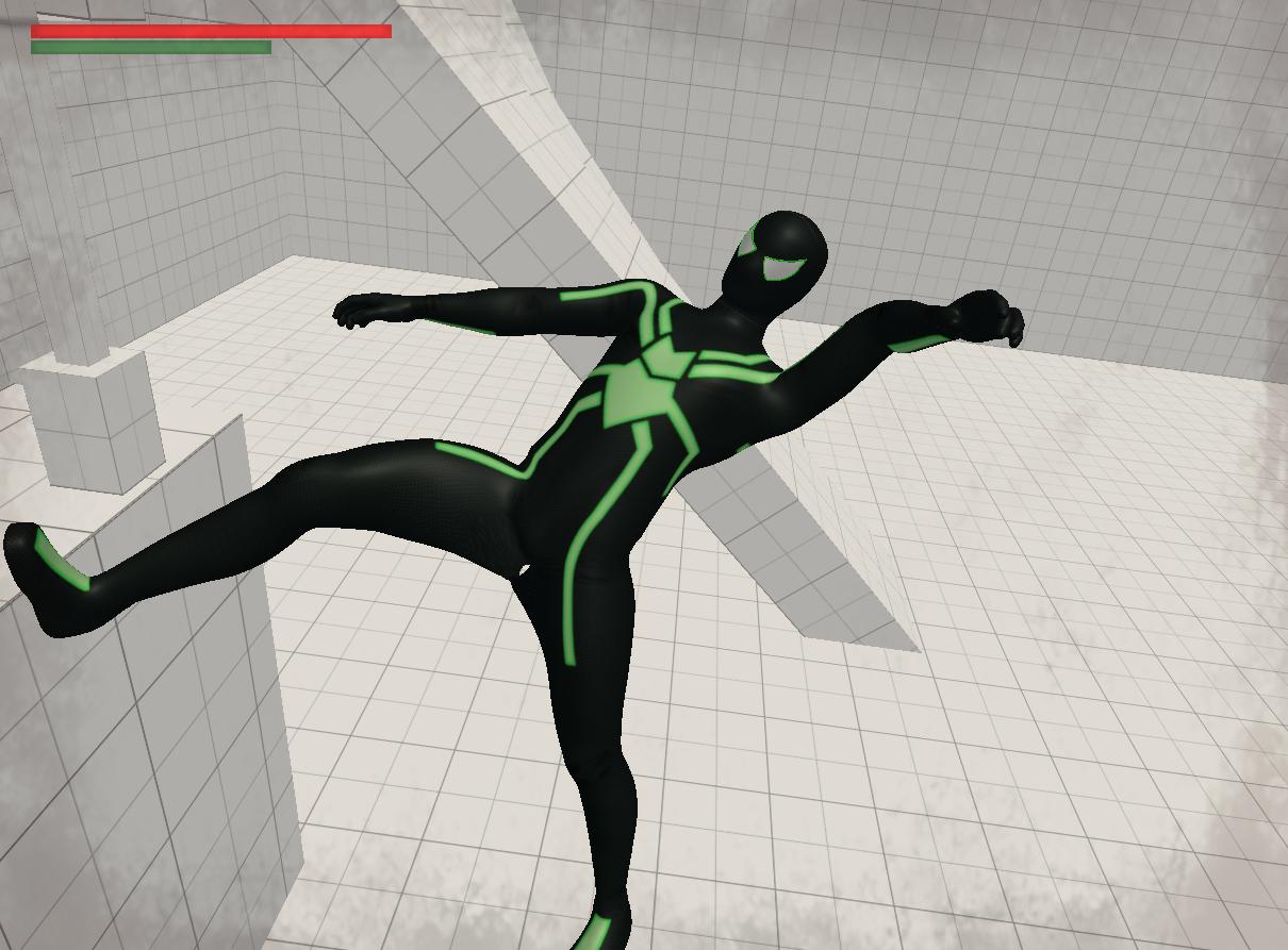 Spider Black Hero: Real Final Battle Ragdoll Fight