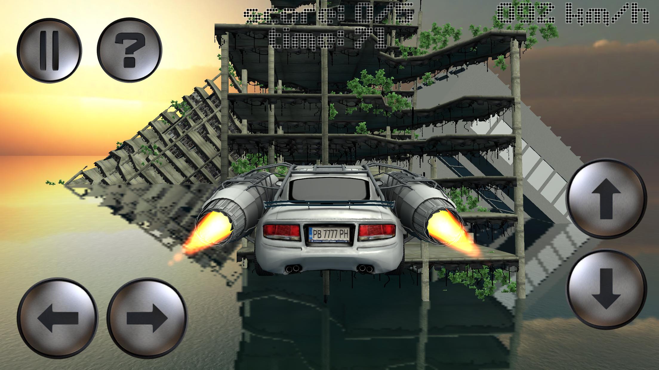 Jet Car - Destroyed City