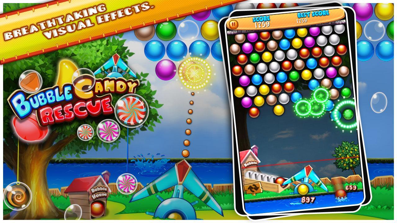 Bubble Candy Rescue