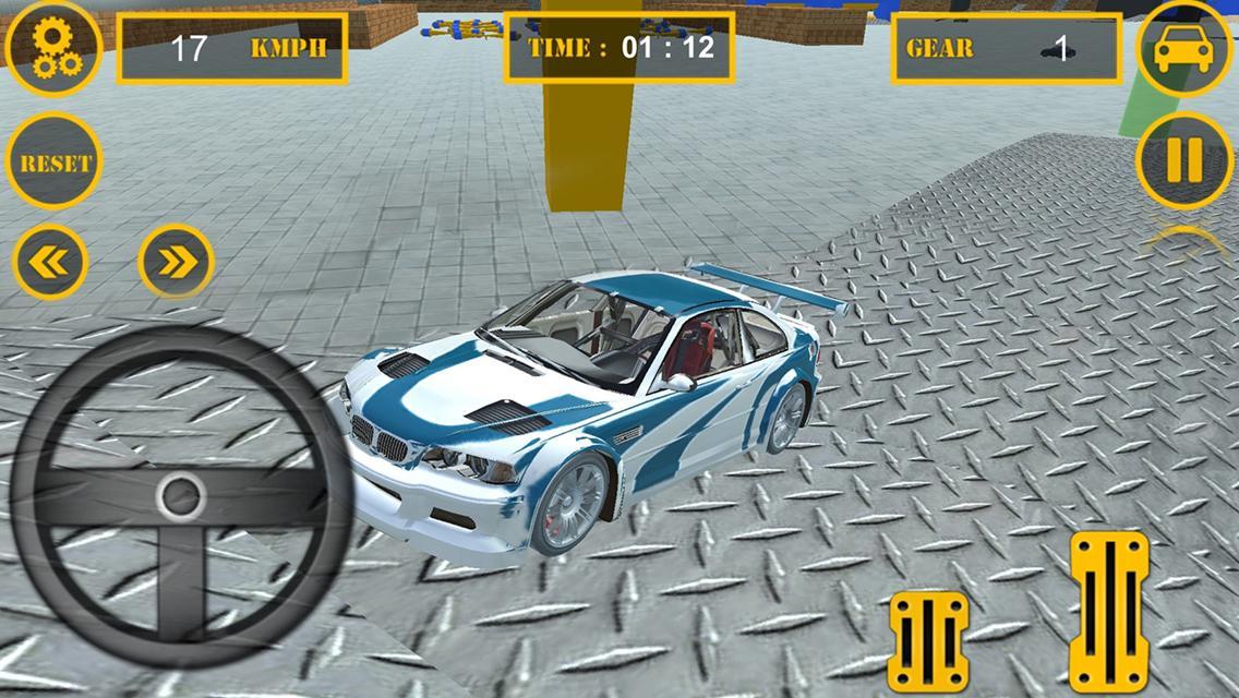 Real Theft Car Sky Auto Stunt
