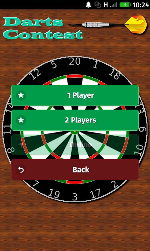 Darts Contest