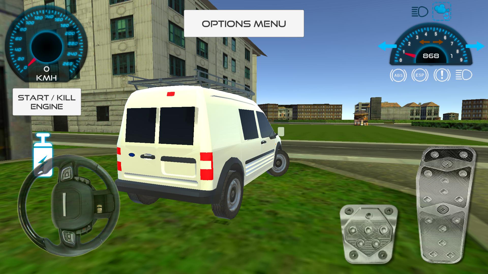 Connect Minivan Driving