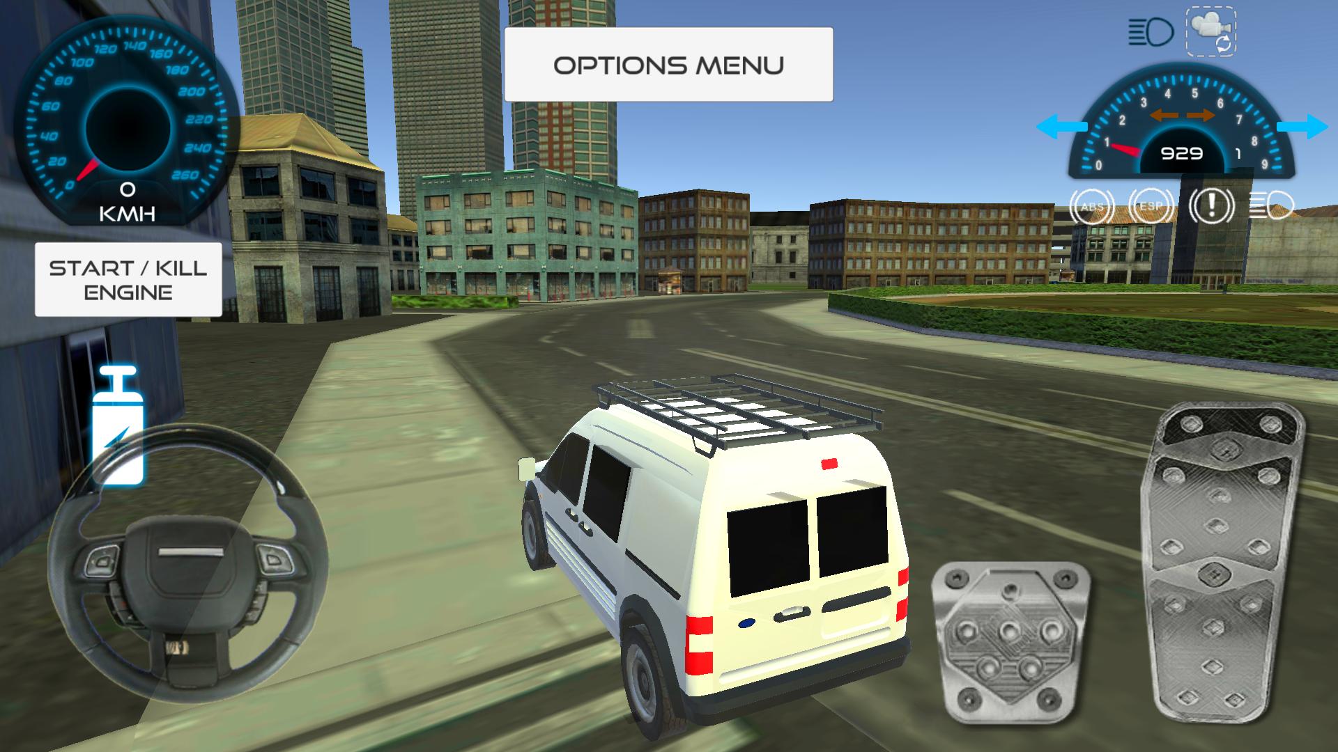 Connect Minivan Driving