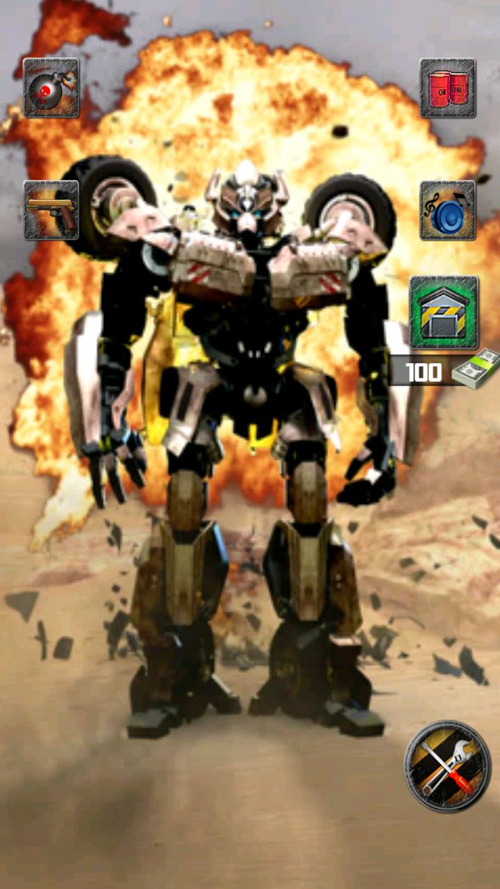 Talking Robot War