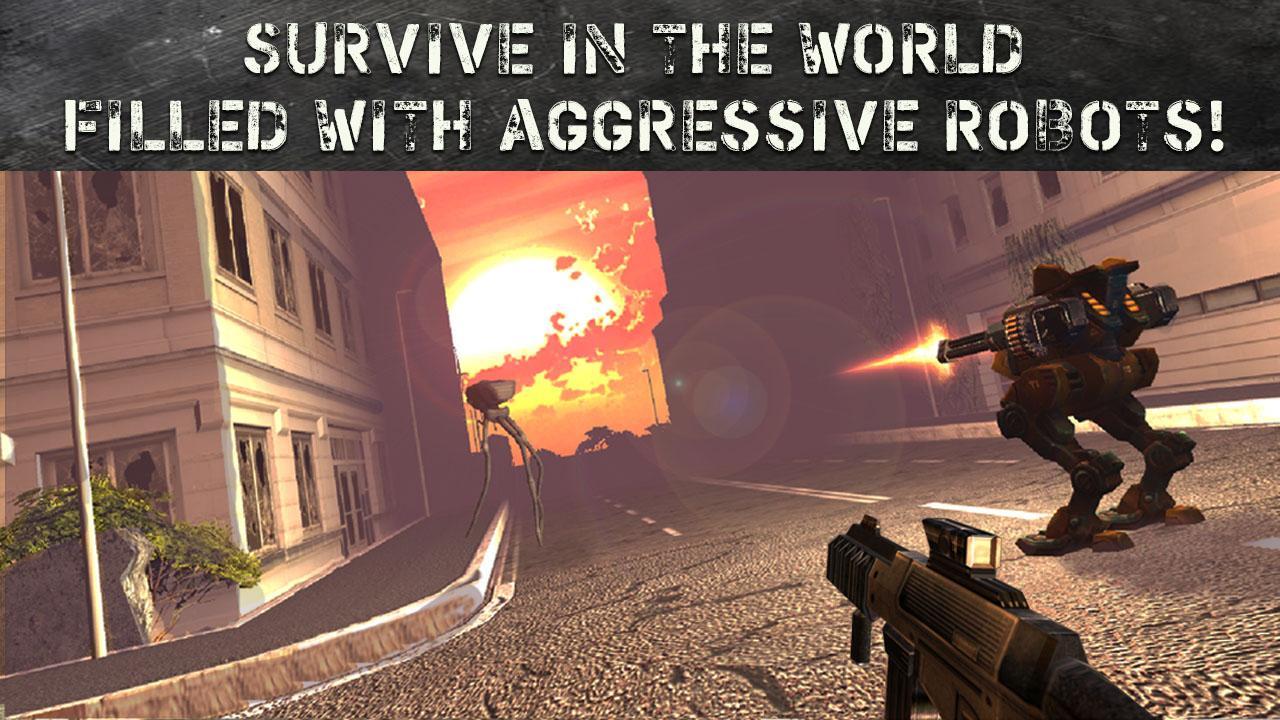 Open World Robot Survival Sim