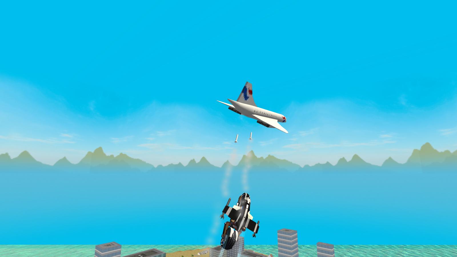 Flying Police Motorcycle Rider 2019