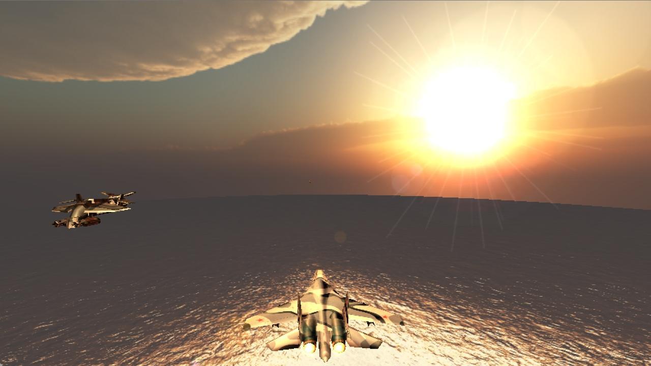 Sky Wars After Burner Fighter