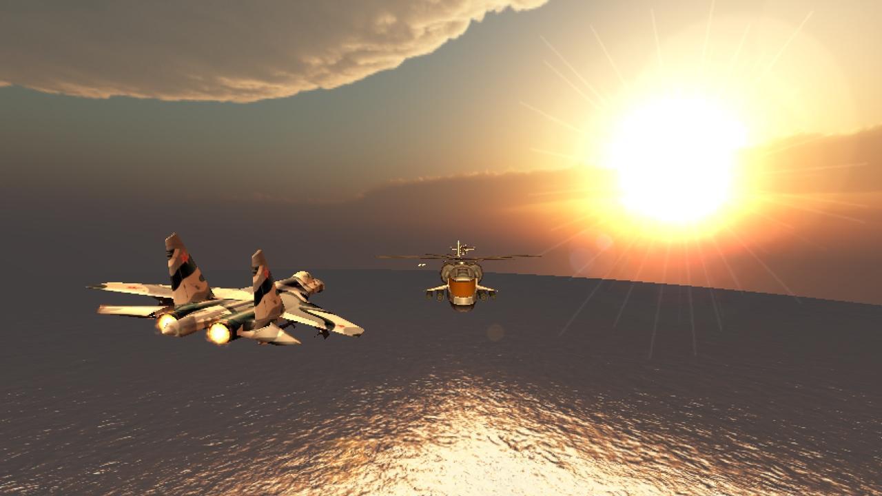 Sky Wars After Burner Fighter