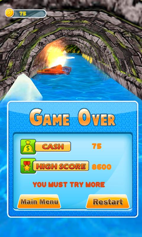 Ski boat racing 3D