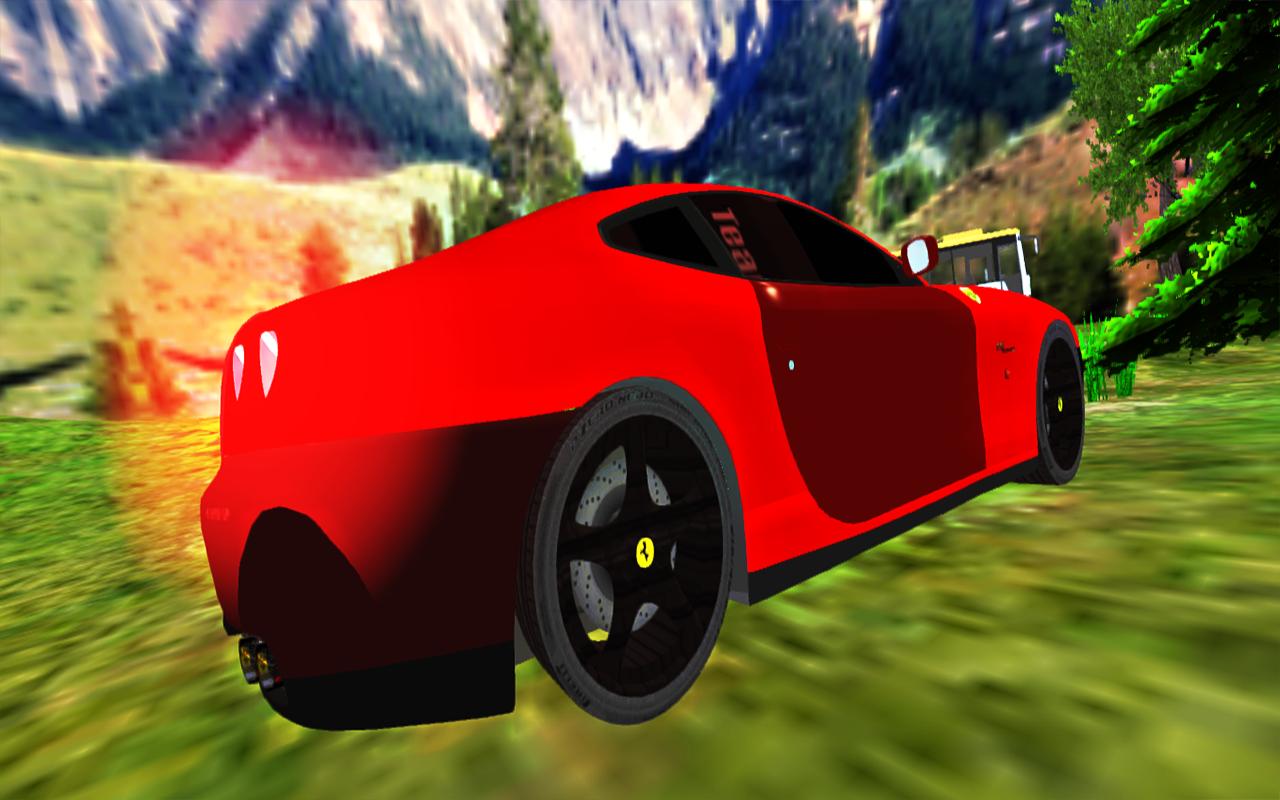 Car Drive Mountains