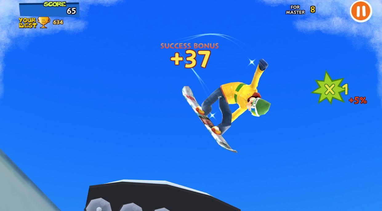Tap! Tap! Snowboard