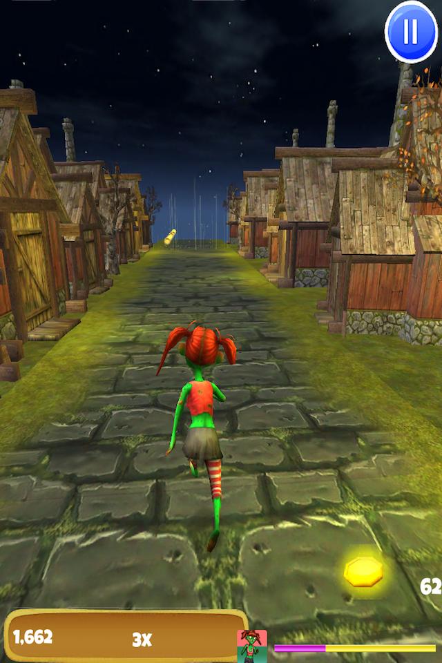 Angry Zombie Run: Village Rush