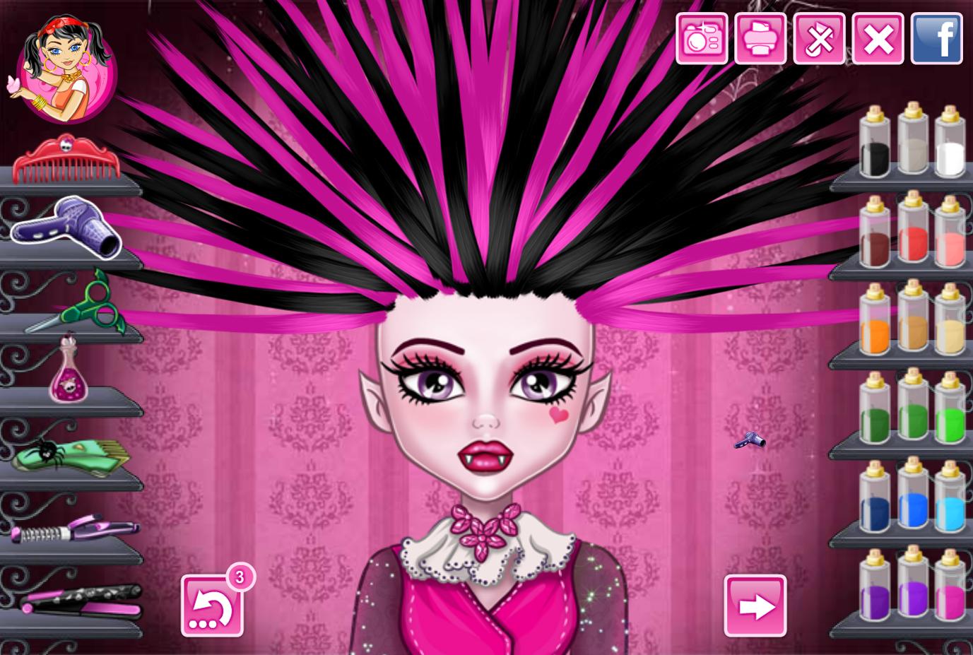 Monster Crazy Hair Salon