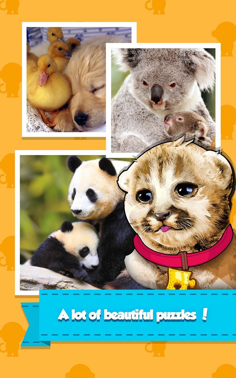 Animal Jigsaw Puzzle Kids Game