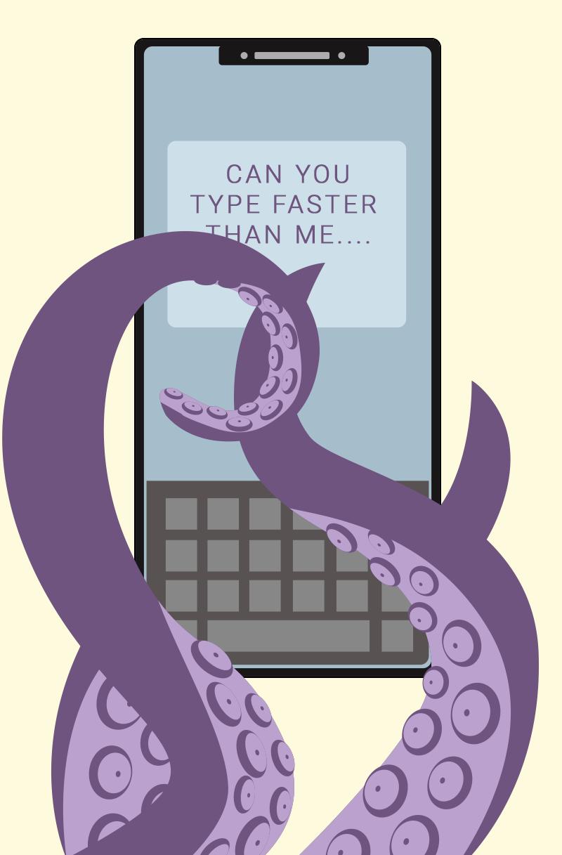 Fast typing game