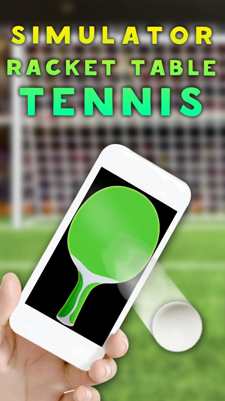 Simulatot Racket Table Tennis