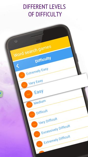 Word search games
