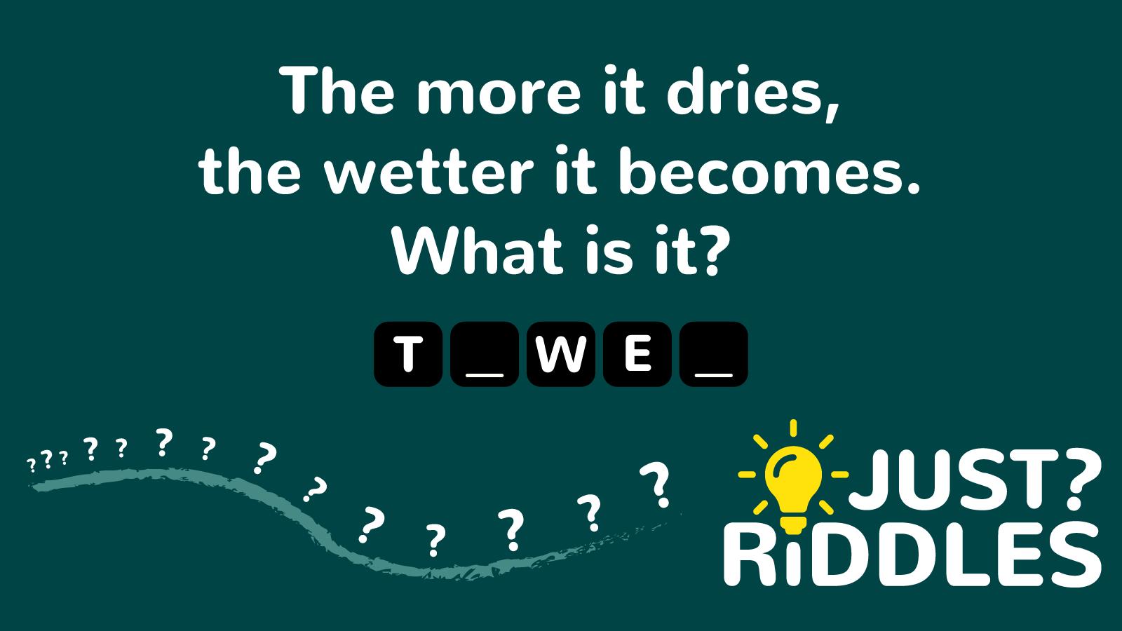 Just Riddles