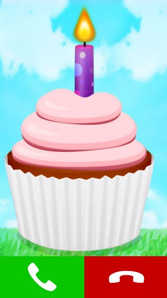 happy birthday fake call game