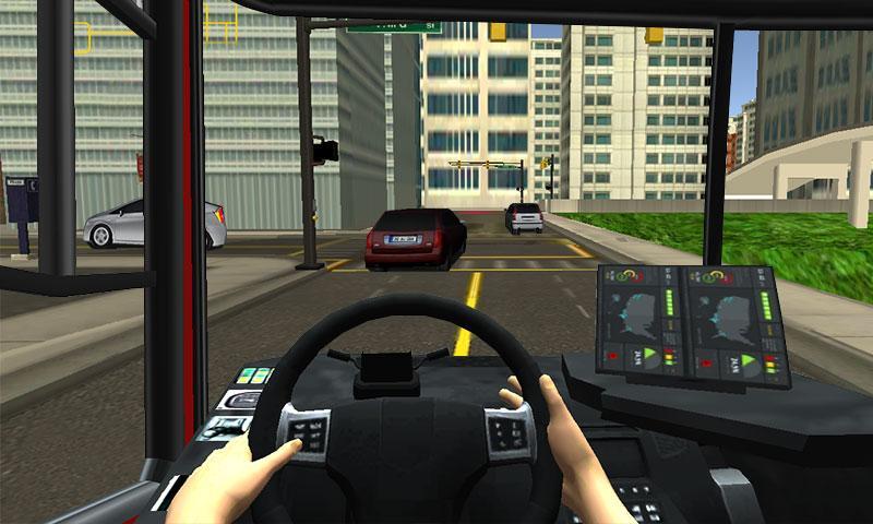 Driving In Bus