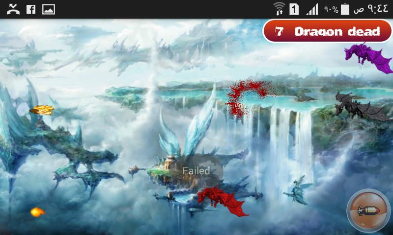 Dragons attack
