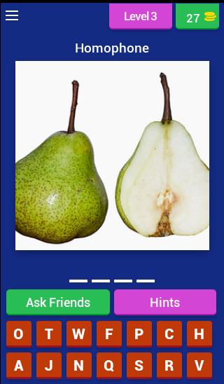 Homophone Quiz