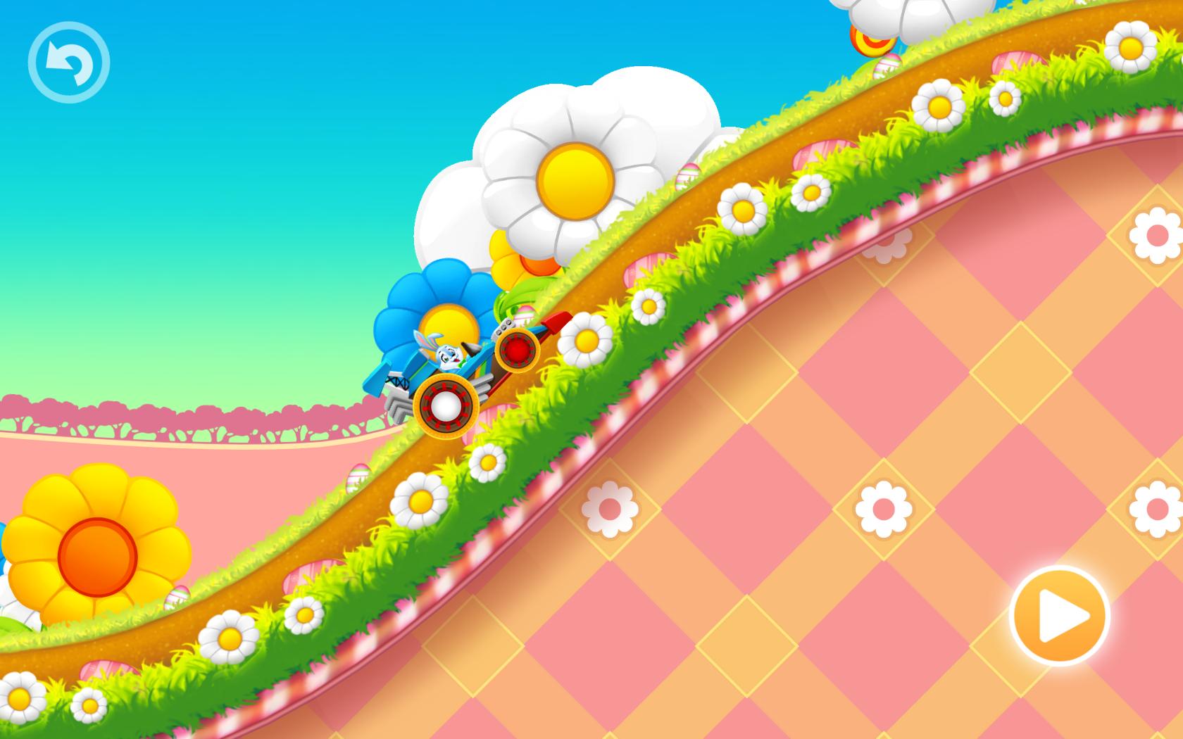 Happy Easter Bunny Racing