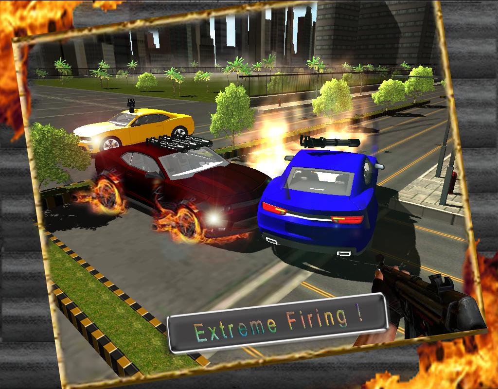 War Attack Auto Car Gun Battle