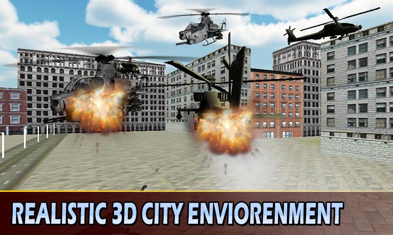 Modern Counter War Helicopter
