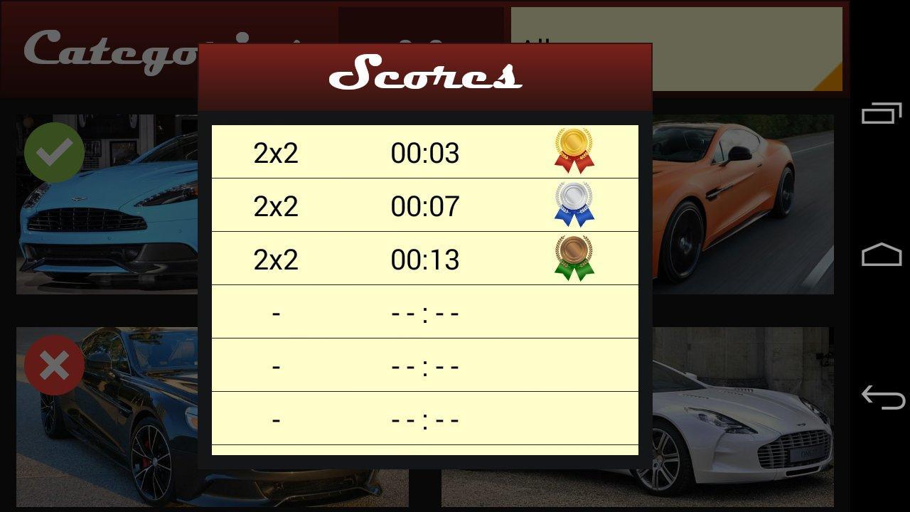 Puzzle Sport Cars