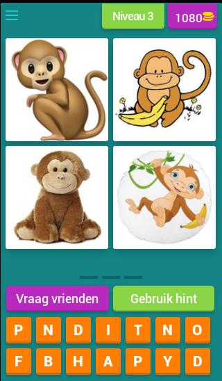 4 foto's 1 woord
