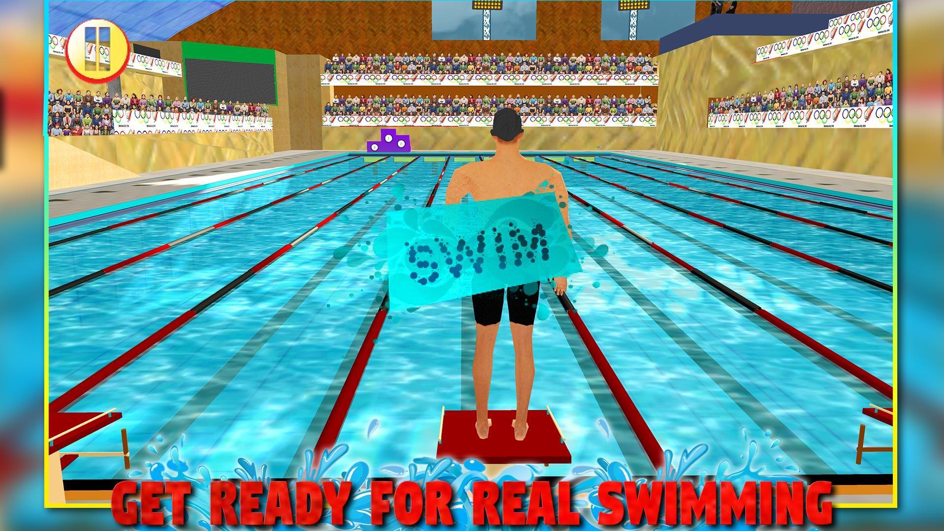 Real Pool Swimming