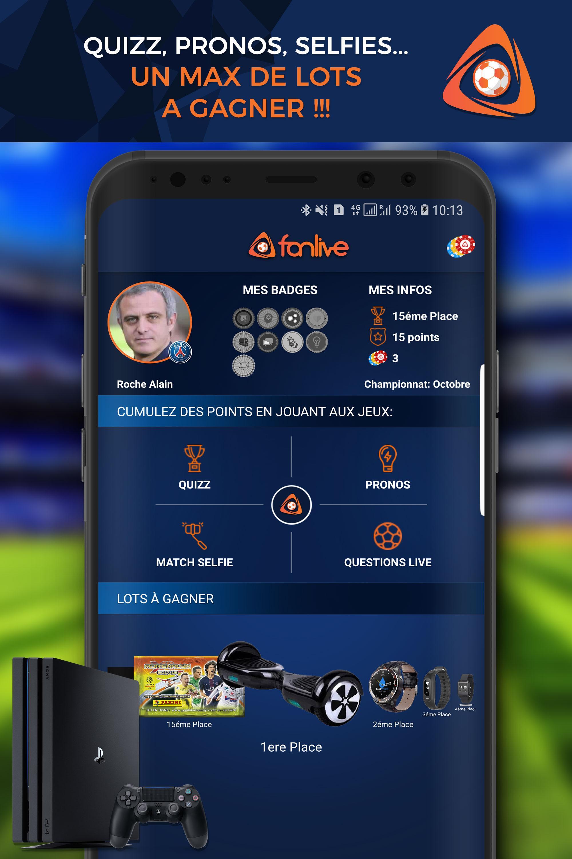 Fan Live Foot