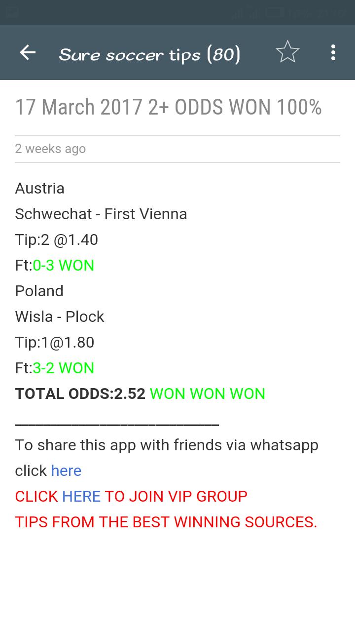 Surewin Vip Tips