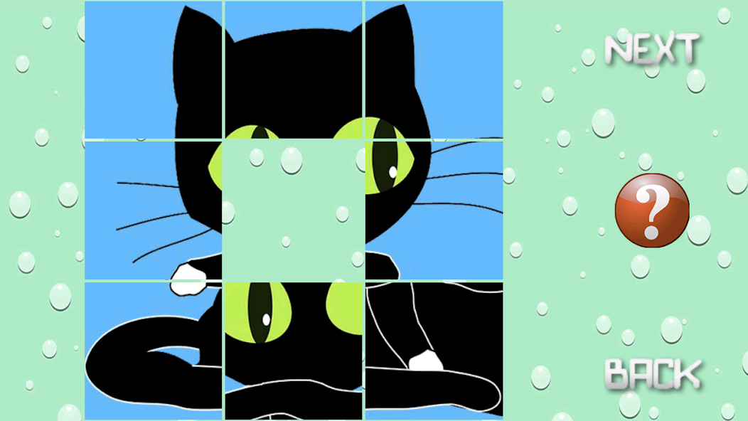 Kids slide puzzle