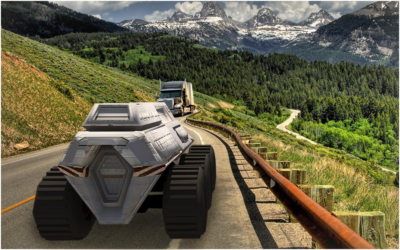 Super Mountain Truck Rush