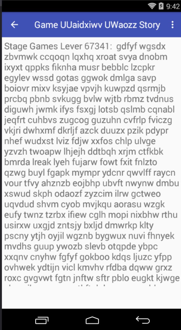 Game UUaidxiwv UWaozz Story