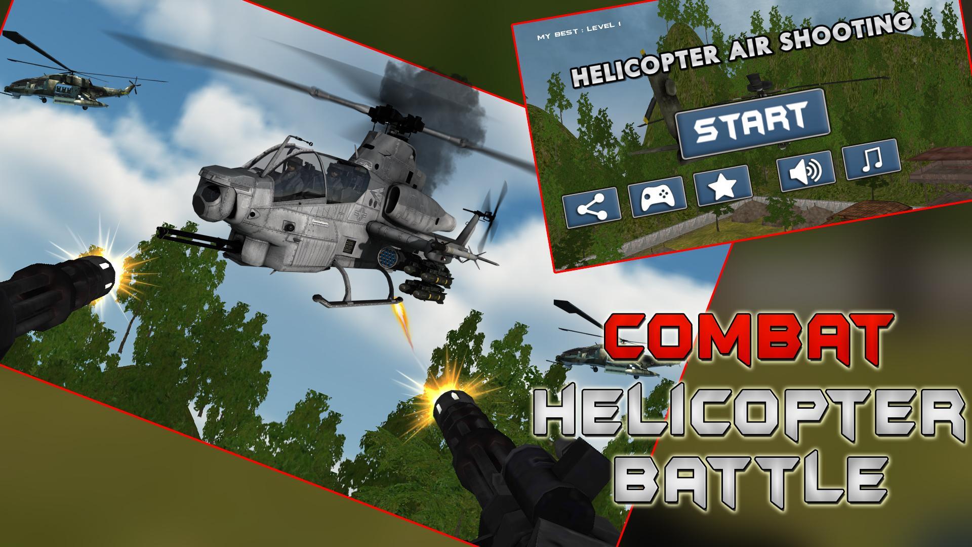 Combat Helicopter Battle: War